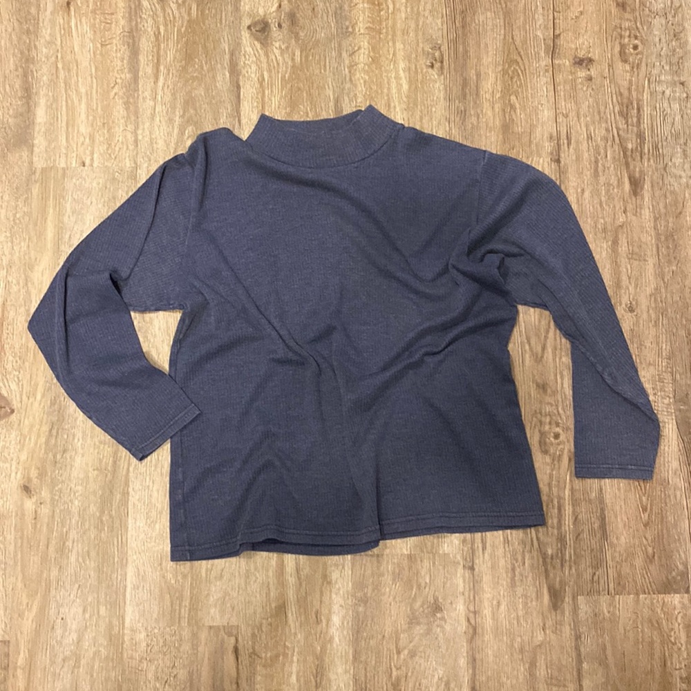 Mock turtleneck